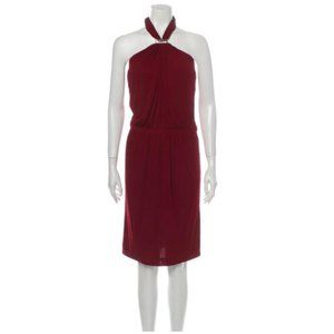 GUCCI Halterneck Midi Length Dress Size: M